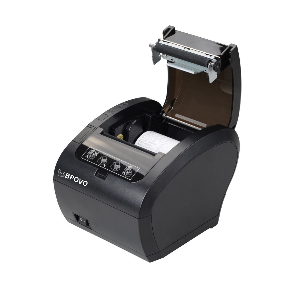 Receipt Printer Thermal 3-inch / 80mm USB/LAN BPOVO BO-306 - Image 3