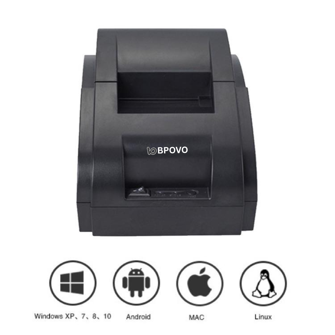 Kitchen Printer Thermal 2-inch 58mm USB/BT BPOVO BO-58Ⅳ - Image 2