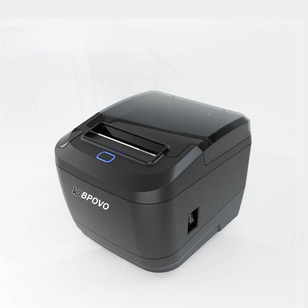 Receipt & Label Printer Thermal 3-inch Dual Purpose BPOVO BO-310