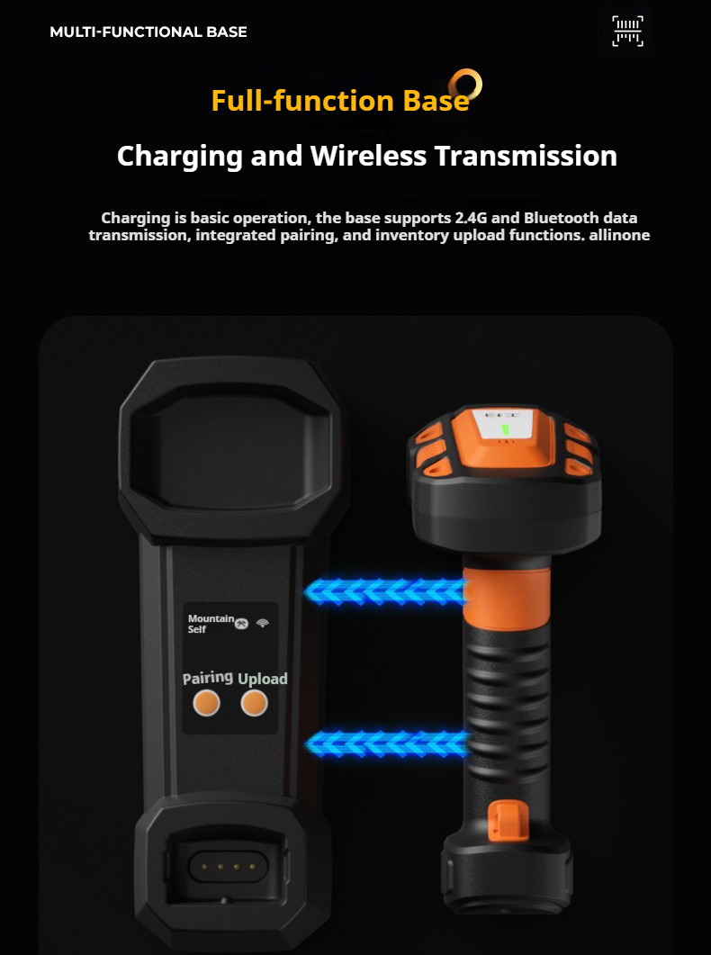 Barcode Scanner (Million) 2D QR Handheld Wireless USB Bluetooth BPOVO BO-Y1-L - Image 8