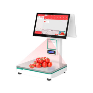 AI Scale Touch Screen 15.6" Dual Screen 2" Printer BPOVO BC-G3