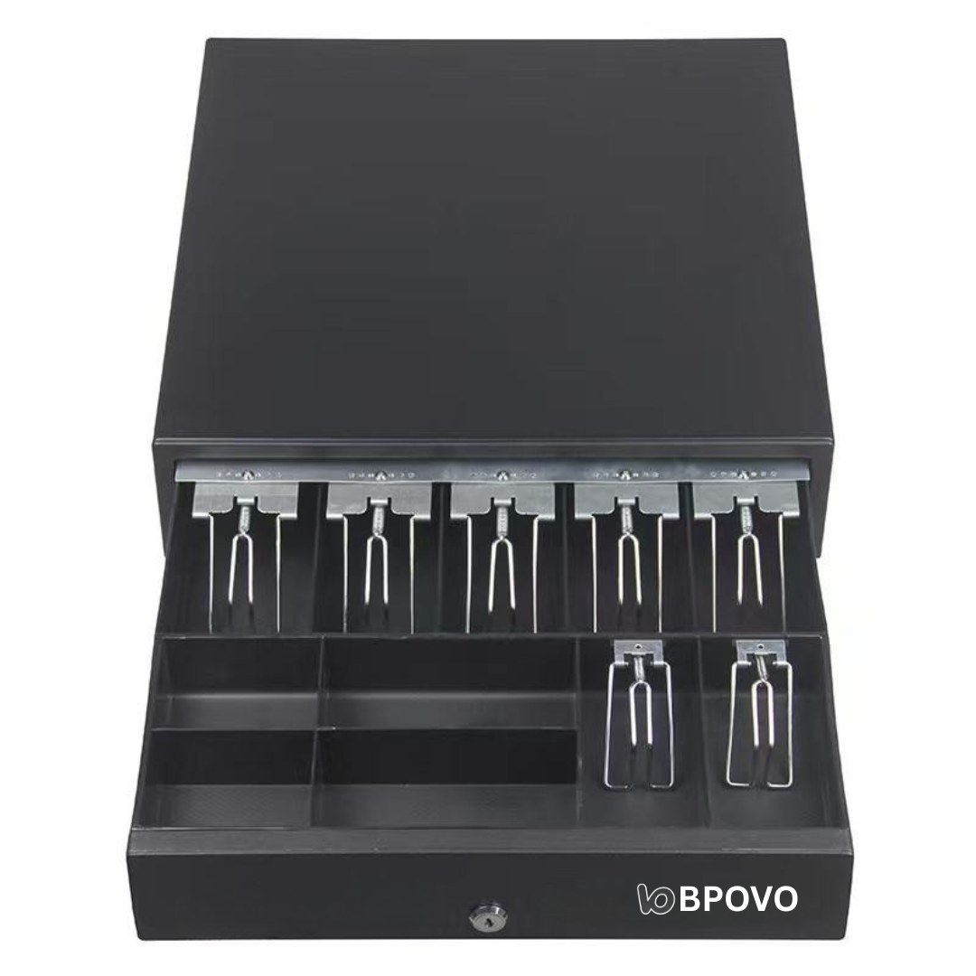 Cash Drawer 7 Bill 4 Coins Rj11 BPOVO BO-410B/7B4C - Image 2